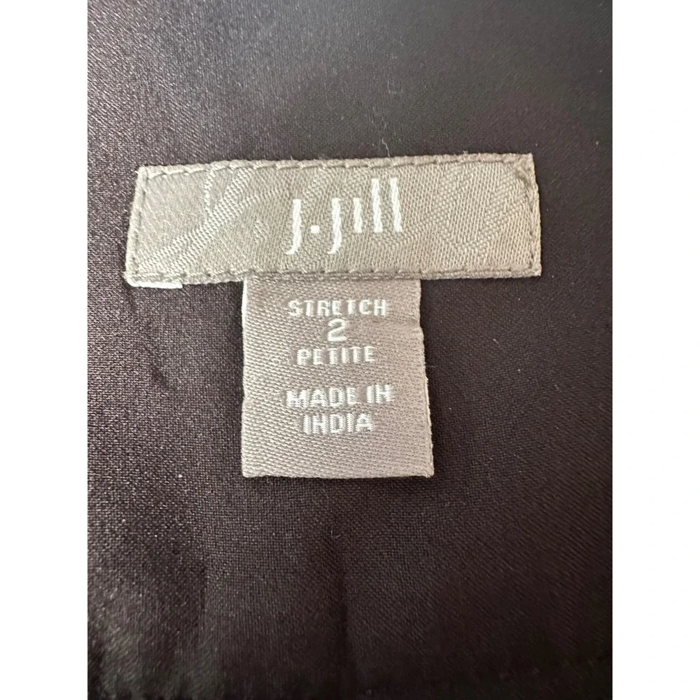 J. Jill Womens A-Line Midi Skirt Size 2 Petite Brown Tweed Academia Workwear